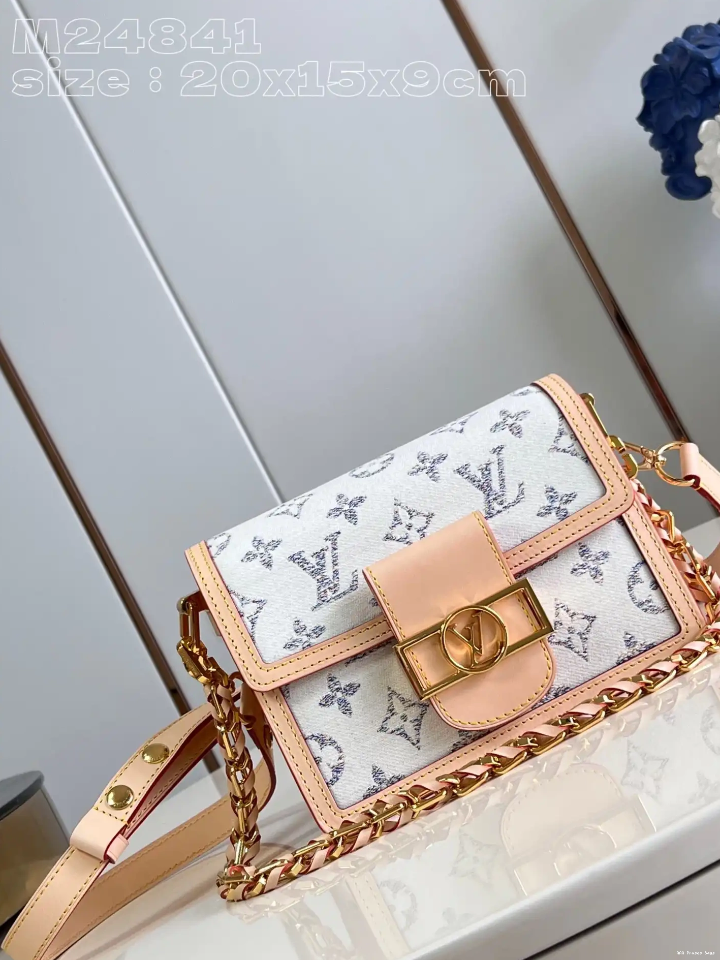 AAA Pruses Bags VUITTON MINI-20*15*9CM DAUPHINE LOUIS 0519